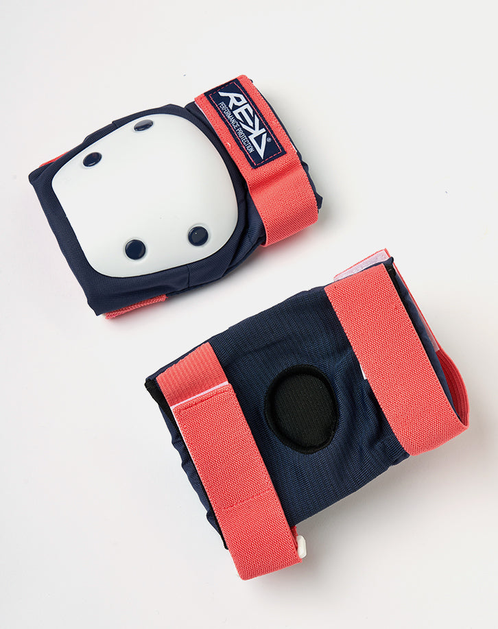 REKD Heavy Duty Triple Pad Set  - Blue/Pink