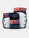 REKD Heavy Duty Triple Pad Set  - Blue/Pink