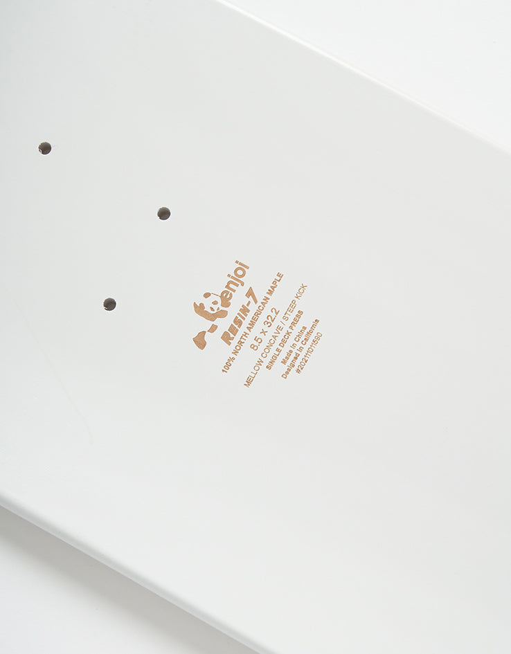 Enjoi Whitey Panda R7 Skateboard Deck
