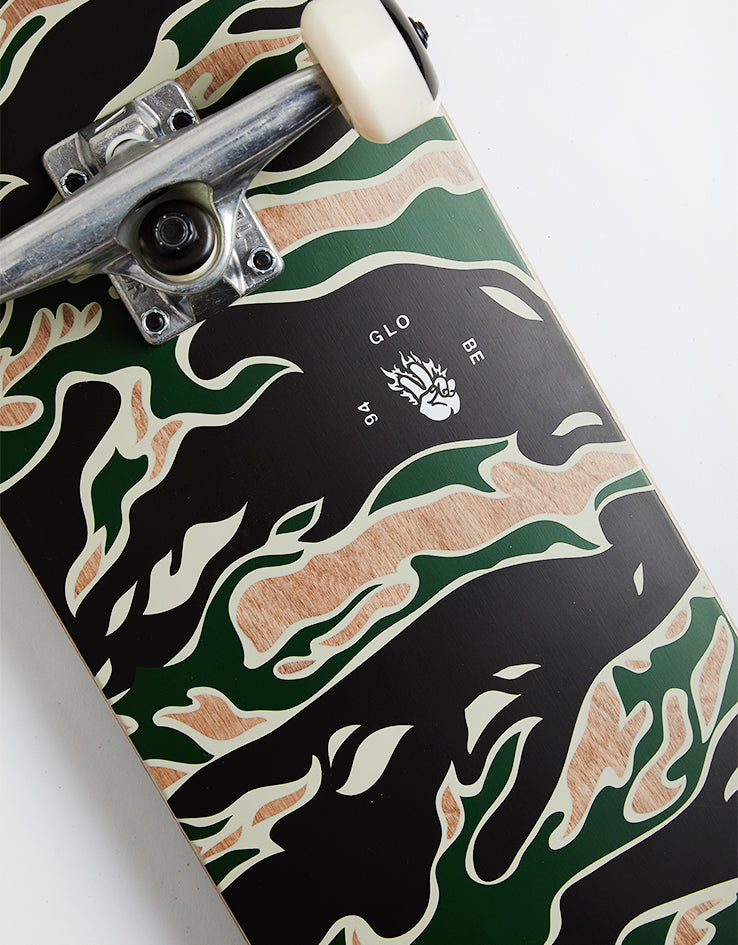 Globe G1 Full On Tiger Camo Complete Skateboard - 8"