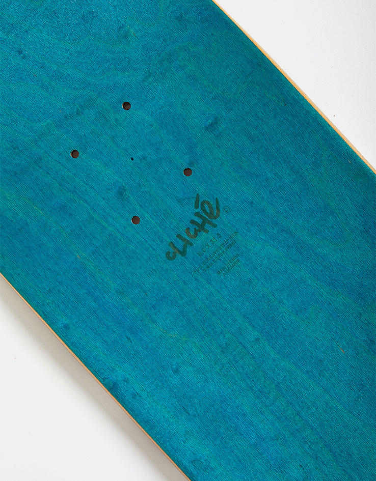 Cliché Handwritten Black RHM Skateboard Deck - 8"