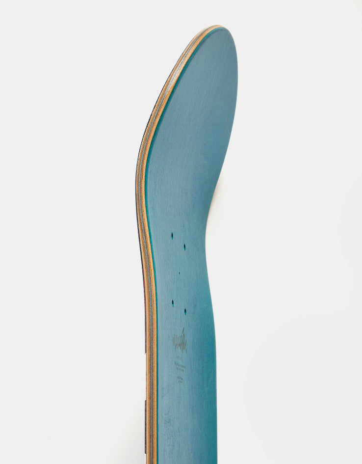 Cliché Handwritten Black RHM Skateboard Deck - 8"