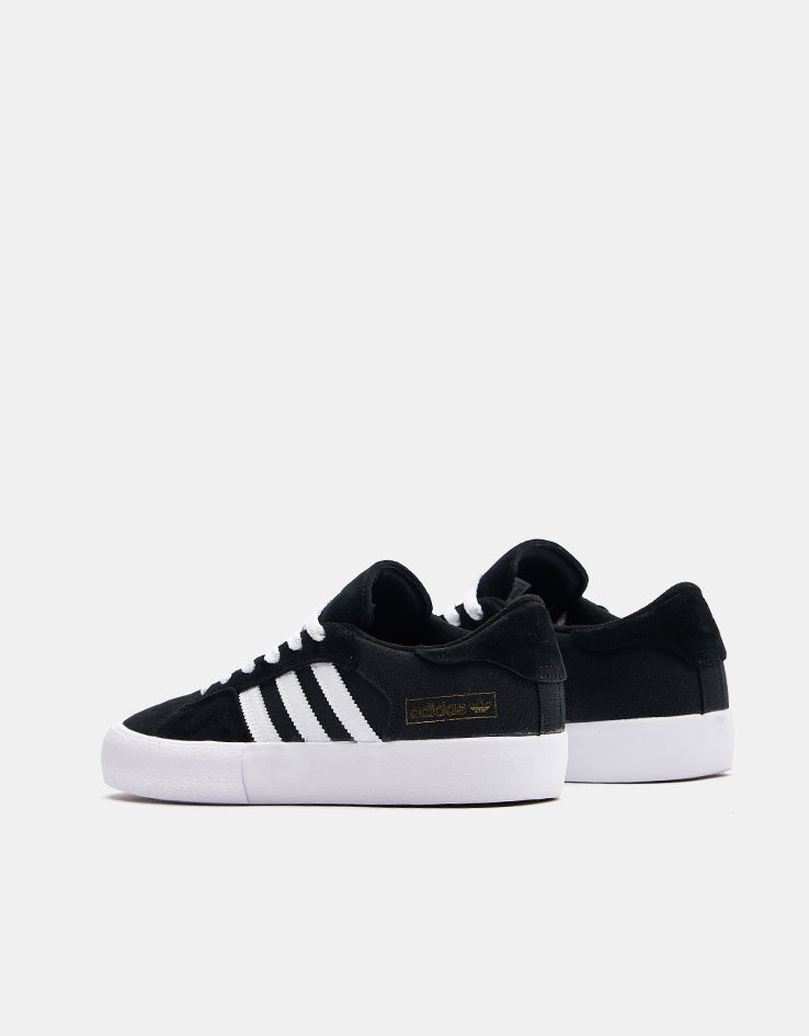 adidas Matchbreak Super Skate Shoes - Core Black/White/Gold Metallic