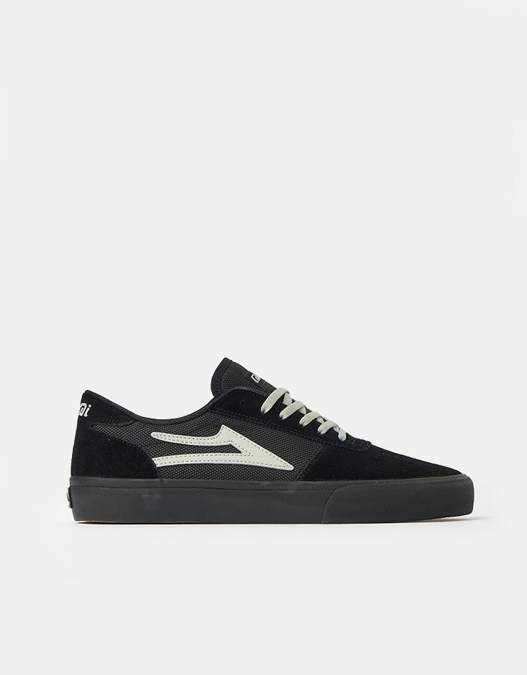 Lakai Manchester Skate Shoes - Black Suede