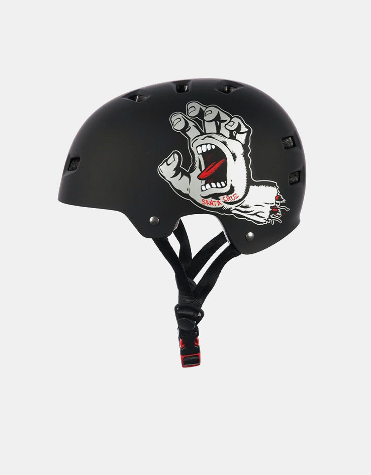 Bullet x Santa Cruz Screaming Hand Helmet - Matte Black