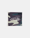 Route One Square Arch Logo Small Sticker - Camo
