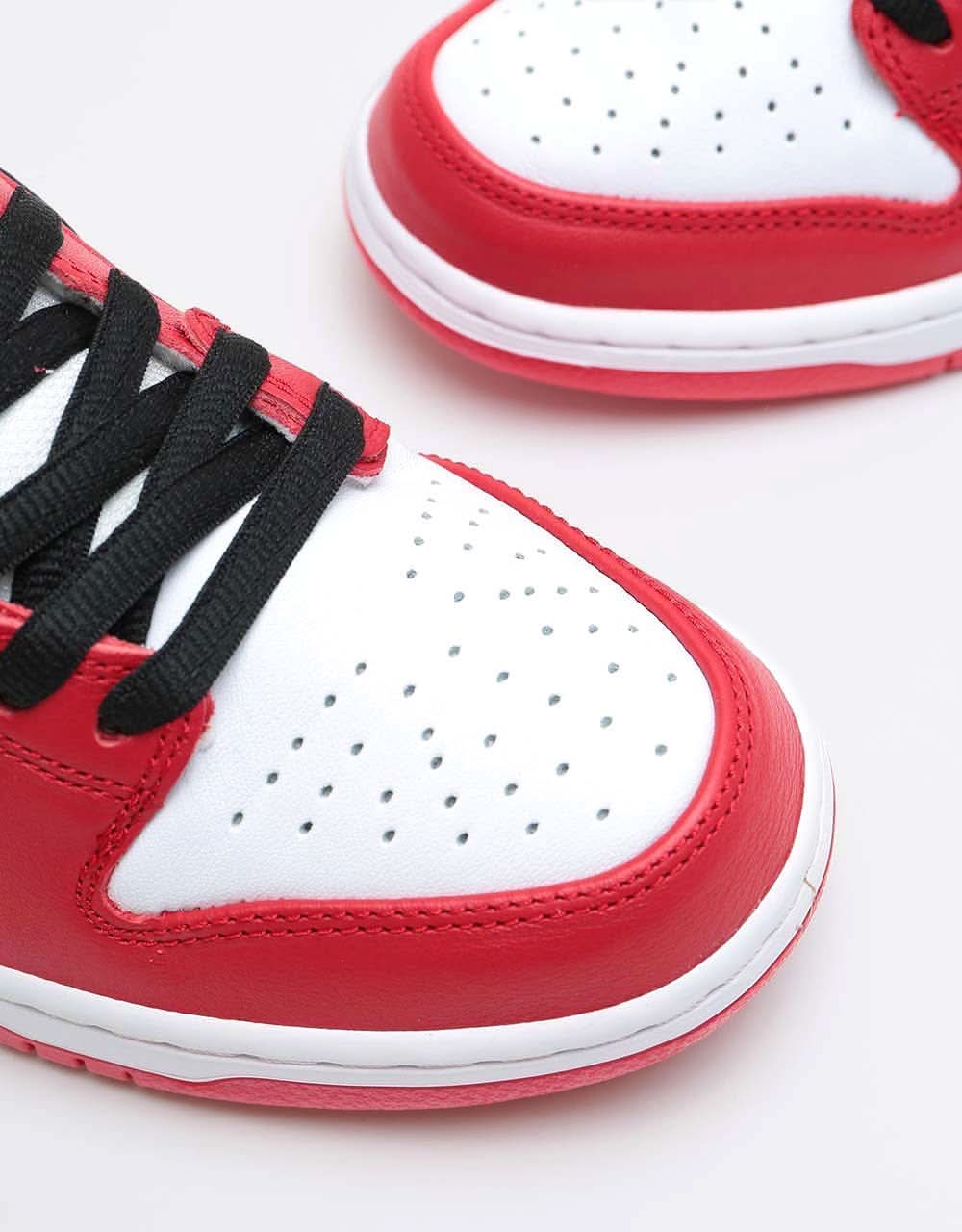 Nike SB Dunk Low Pro Skate Shoes - Varsity Red/Black-White-Varsity Red