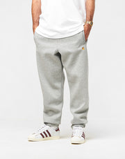 Carhartt WIP Chase Sweatpant - Grey Heather/Gold