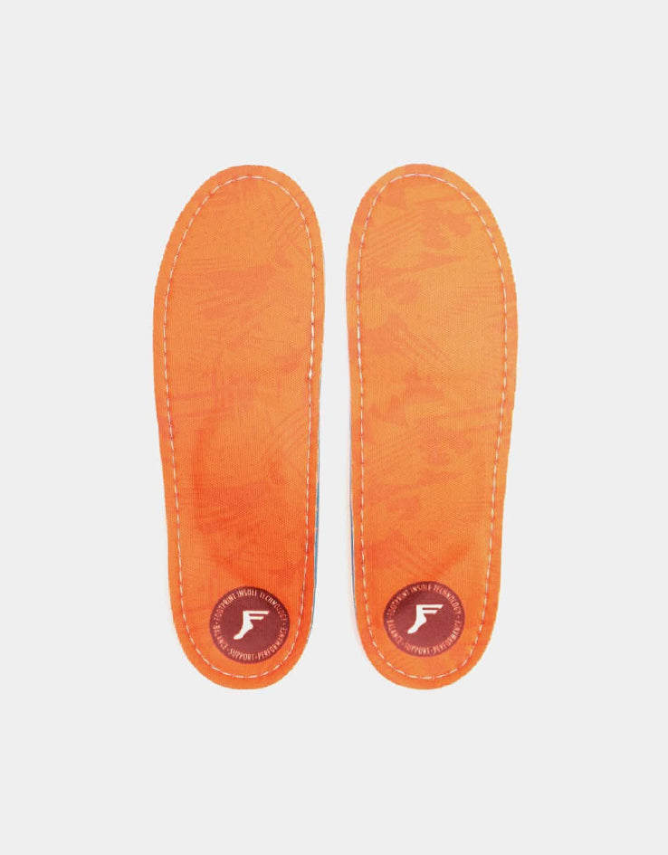 Footprint Orange Camo Kingfoam Elite 5mm Orthotic Insoles