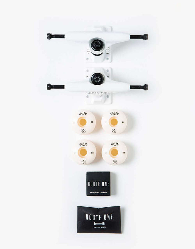 Route One 5.5 Undercarriage Kit (Pair) - White