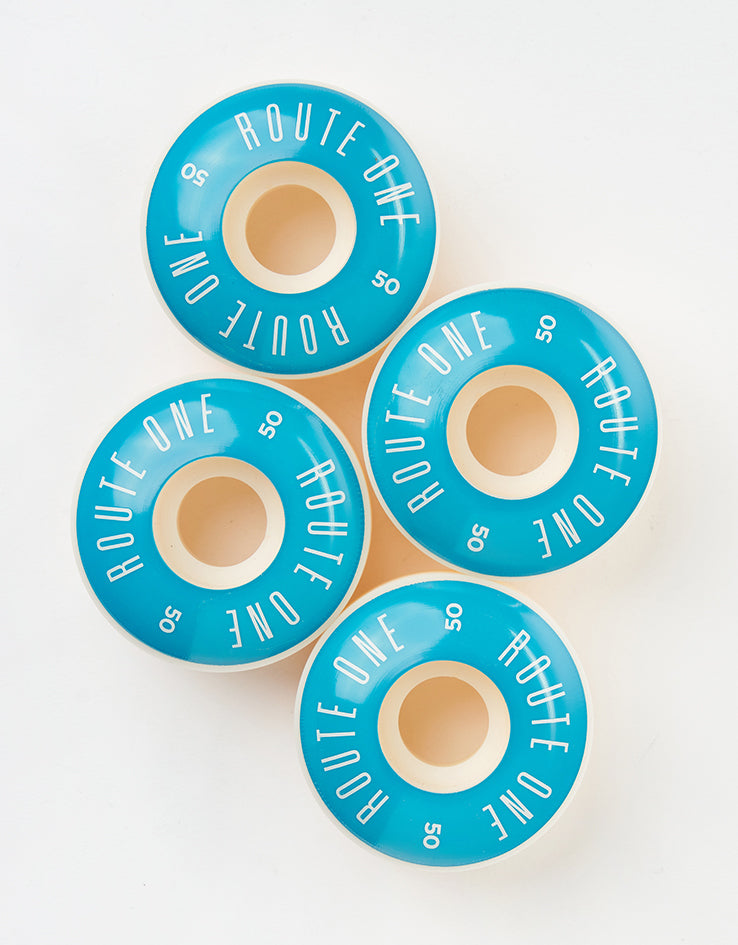 Route One Logo 102a Skateboard Wheel - 50mm