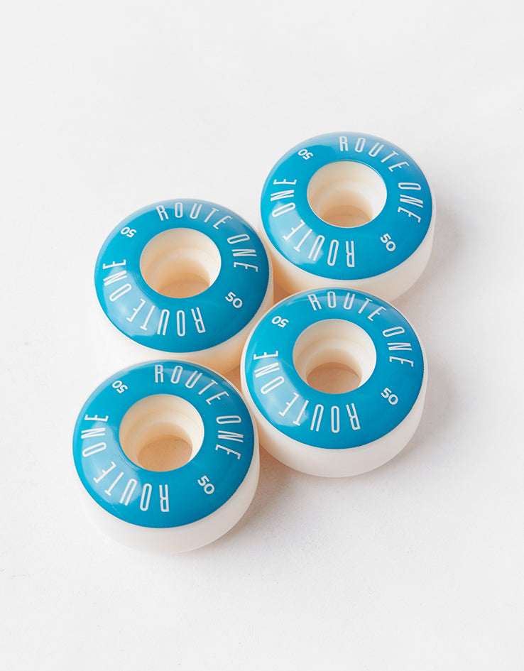 Route One Logo 102a Skateboard Wheels - 50mm