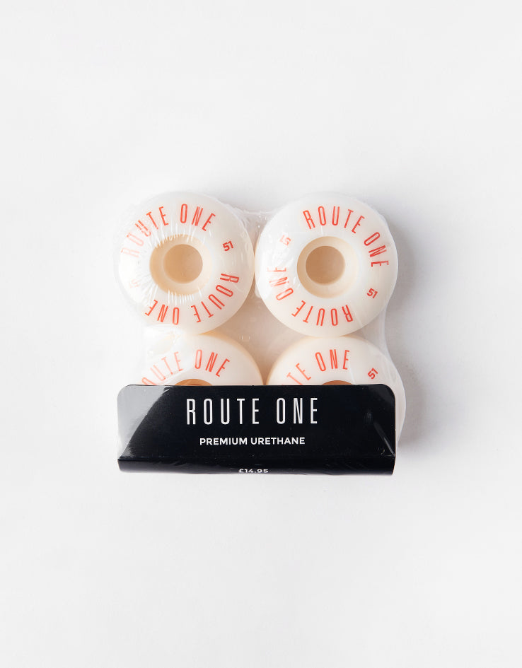 Route One Logo 102a Skateboard Wheels - 51mm