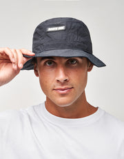 Route One Athletic Bucket Hat - Black