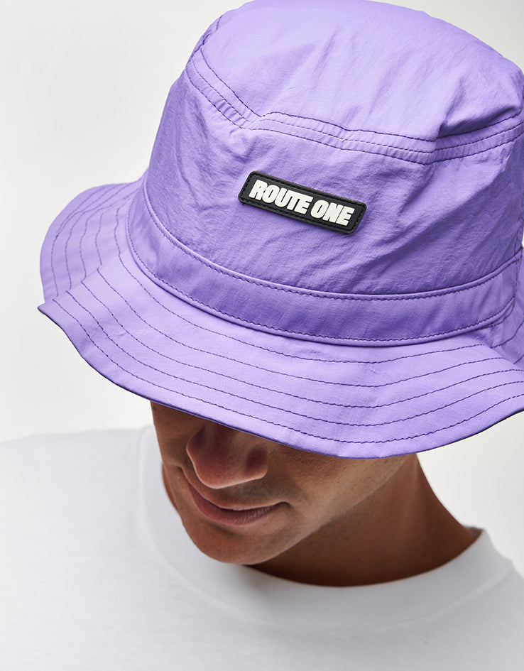 Route One Athletic Bucket Hat - Phlox