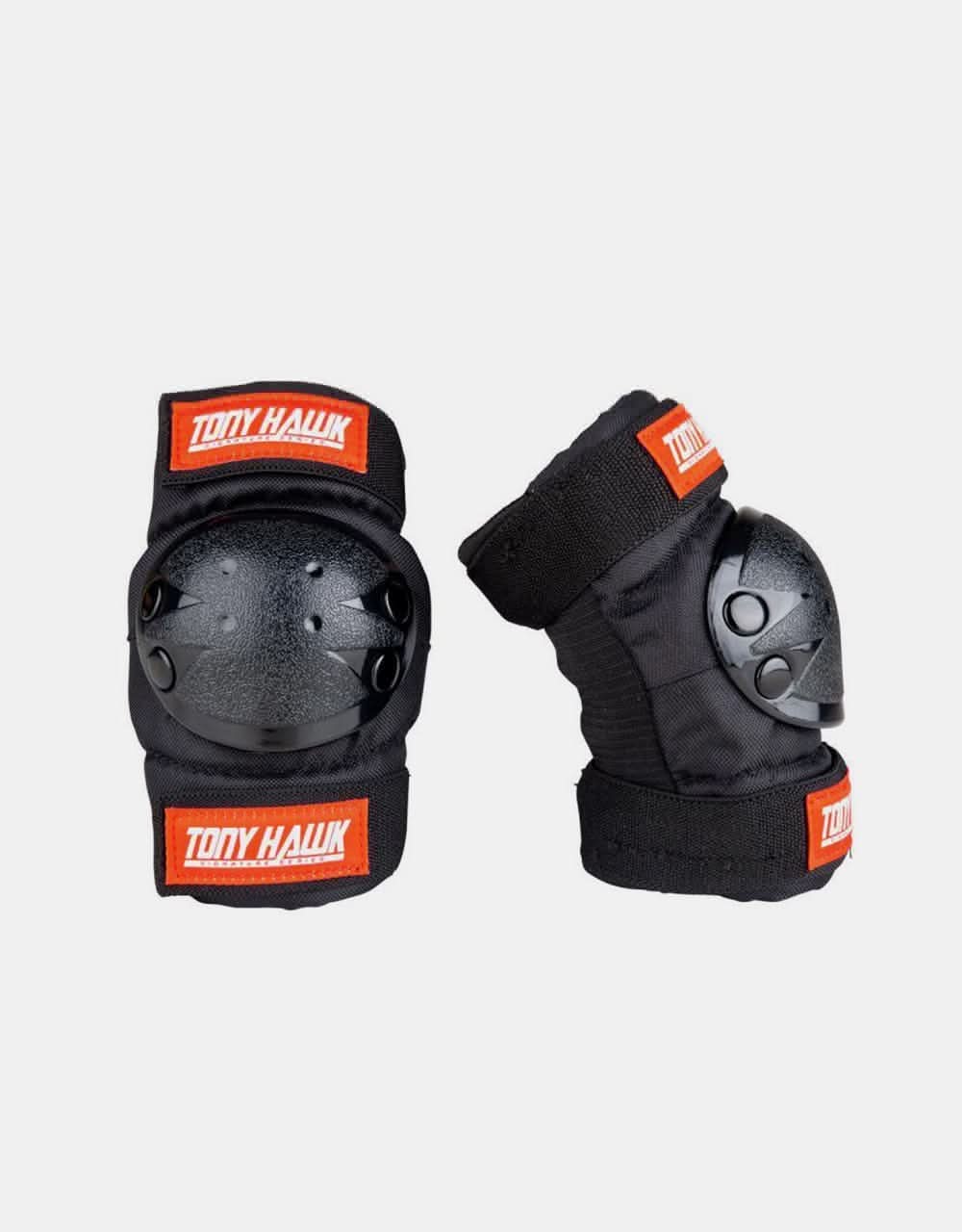 Tony Hawk Junior Helmet and Triple Pad Set - Black/Red