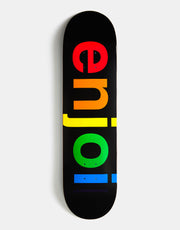 Enjoi Spectrum R7 Skateboard Deck - Black