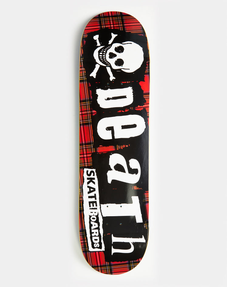 Death Punk Tartan Skateboard Deck