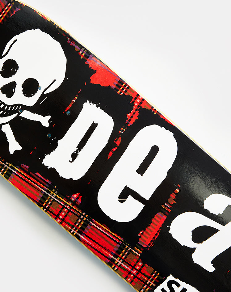 Death Punk Tartan Skateboard Deck