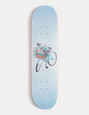 Skateboard Cafe Flower Basket Skateboard Deck - Blue