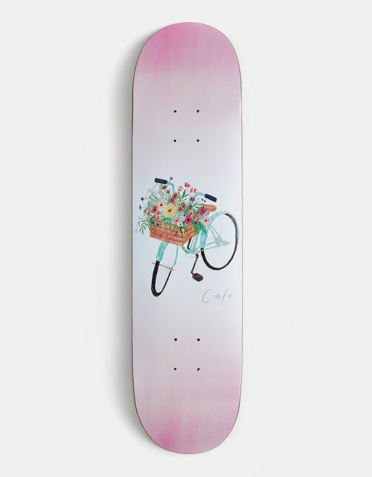 Skateboard Cafe Flower Basket Skateboard Deck - 8"