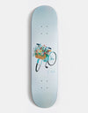 Skateboard Cafe Flower Basket Skateboard Deck - Grey