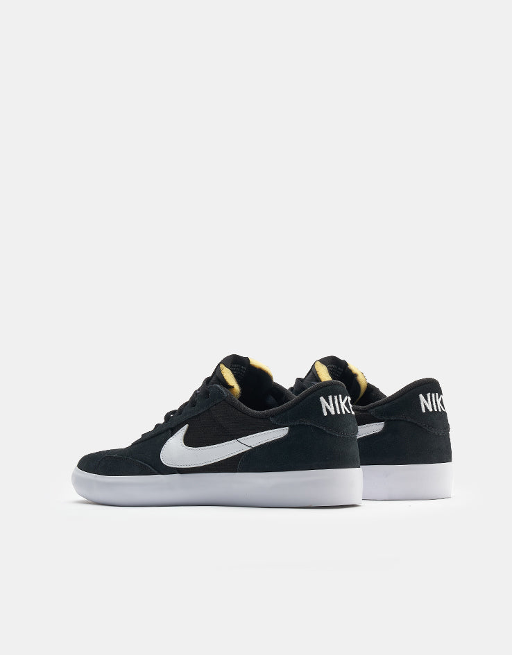 Nike SB Heritage Vulc Skate Shoes - Black/White-Black-White