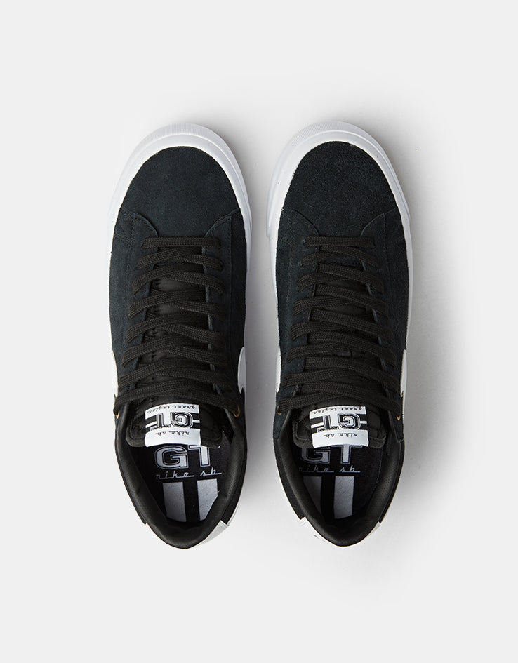 Nike SB Zoom Blazer Low Pro GT Skate Shoes - Black/White-Black-Gum Light Brown