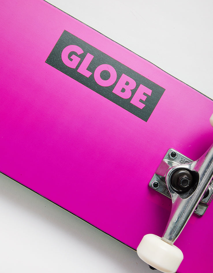 Globe Goodstock Neon Purple Complete Skateboard - 8.25"