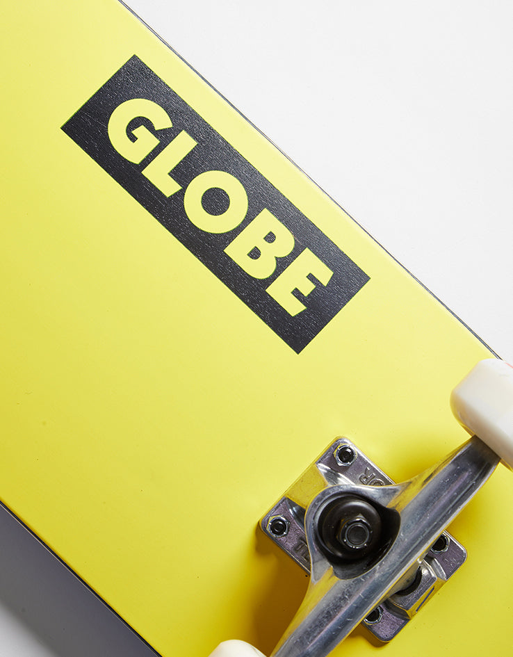Globe Goodstock Neon Yellow Complete Skateboard - 7.75"