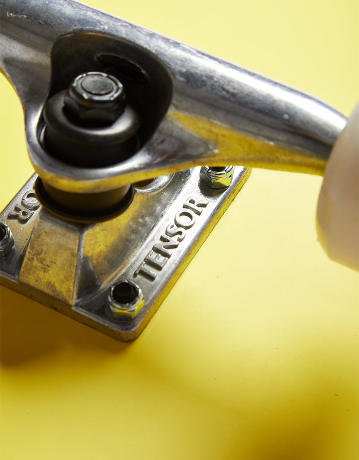 Globe Goodstock Neon Yellow Complete Skateboard - 7.75"