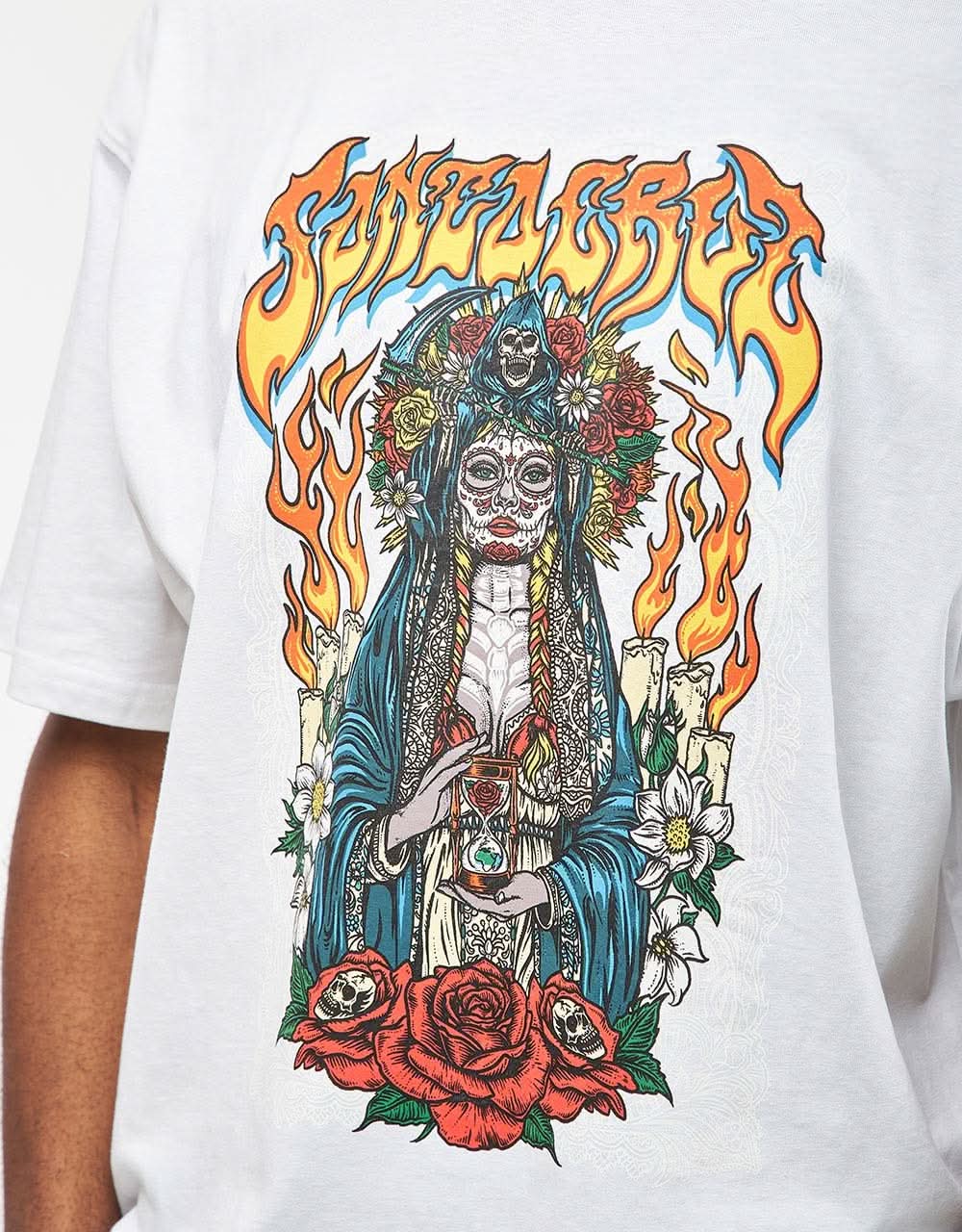 Santa Cruz Santa Muerte T-Shirt - White