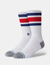 Stance Boyd ST Crew Socks - White/Blue