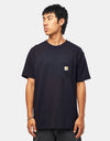 Carhartt WIP S/S Pocket T-Shirt - Dark Navy