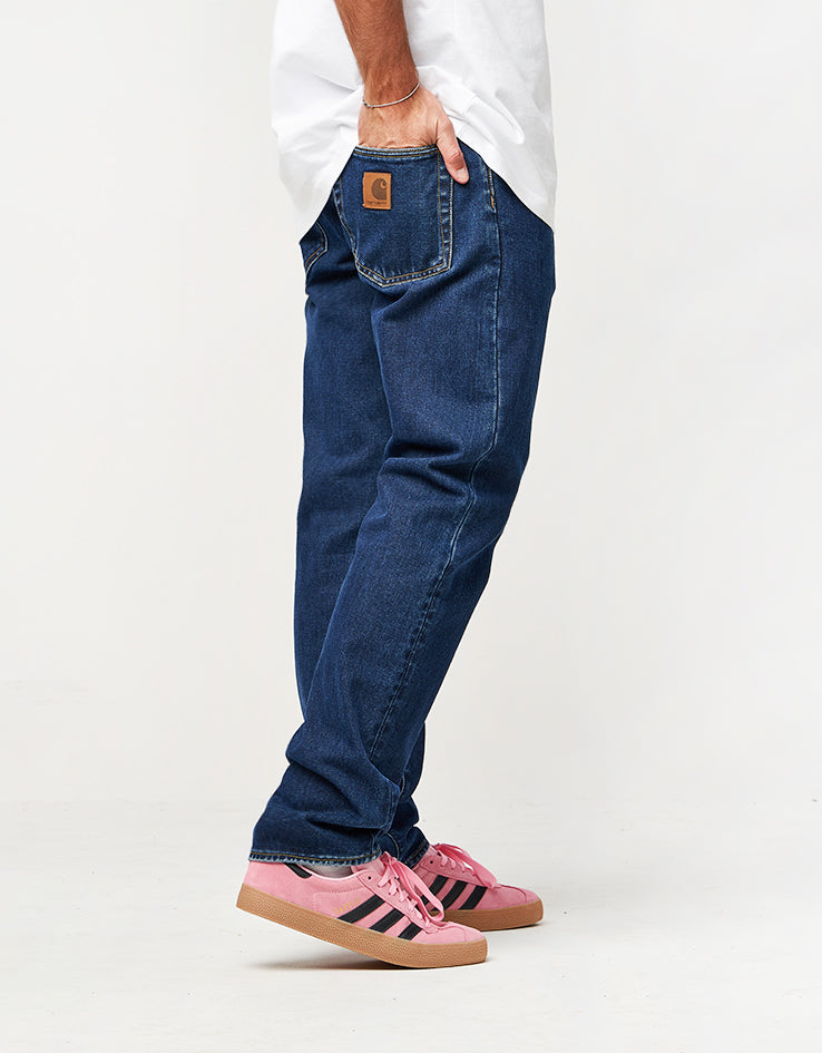 Carhartt WIP Klondike Pant - Blue (Stone Washed)