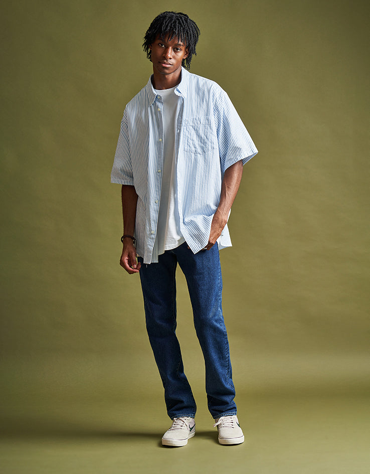 Carhartt WIP Klondike Pant - Blue (Stone Washed)