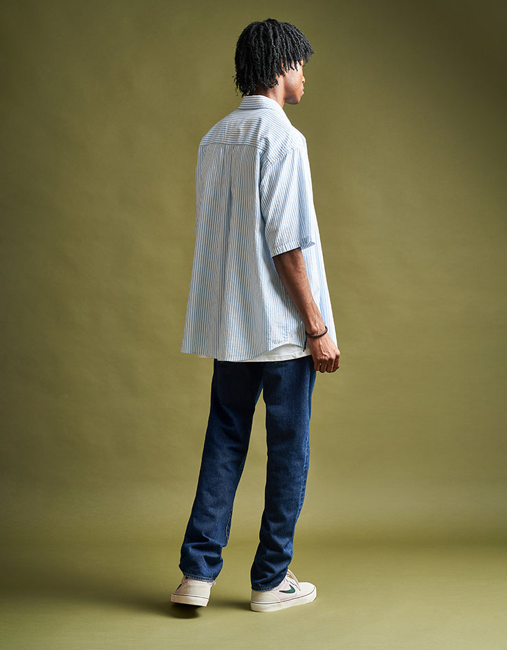Carhartt WIP Klondike Pant - Blue (Stone Washed)