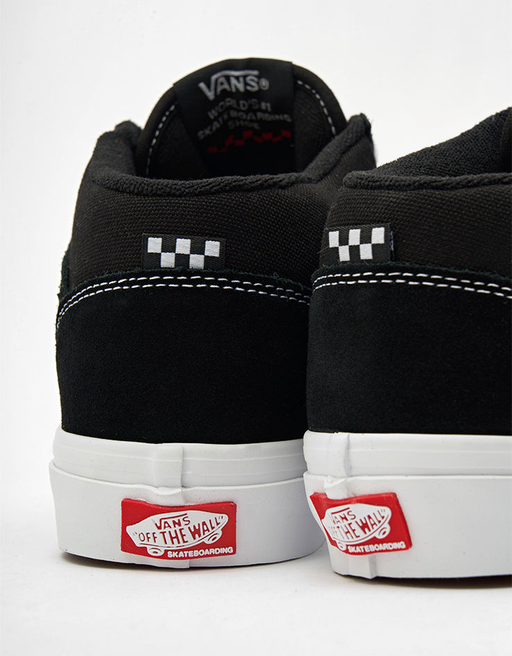 Vans Skate Half Cab Shoes - Black/White