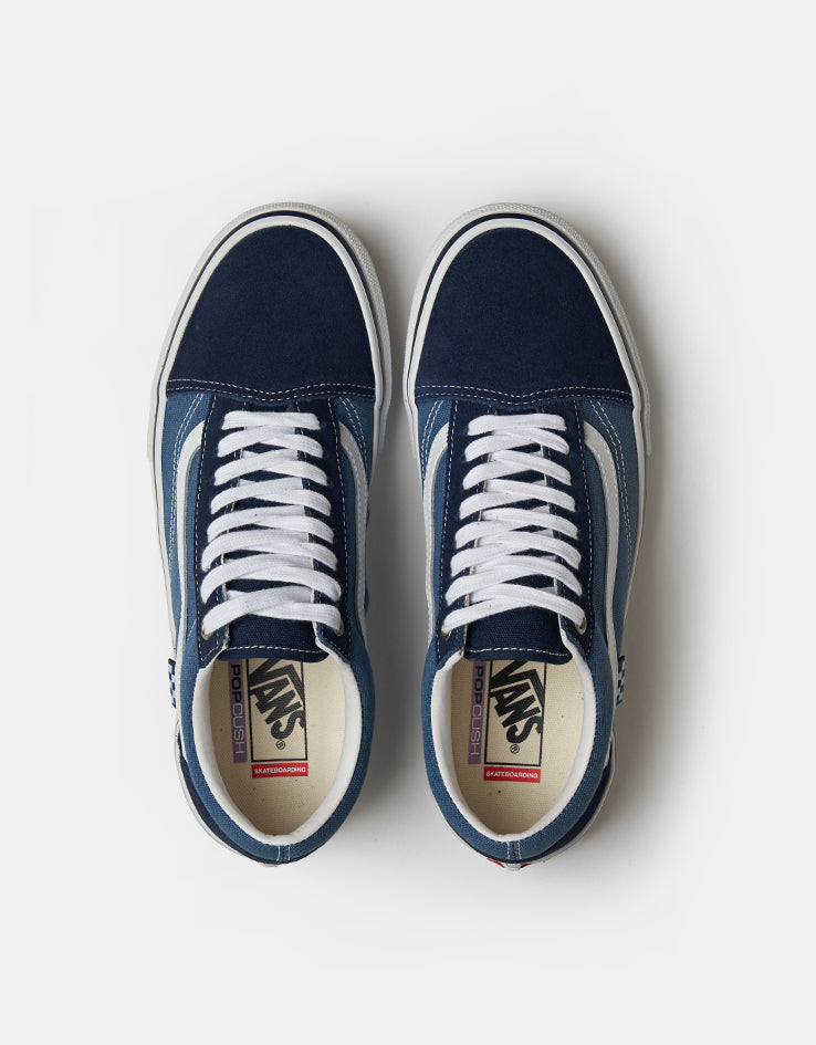 Vans Skate Old Skool Shoes - Navy/White