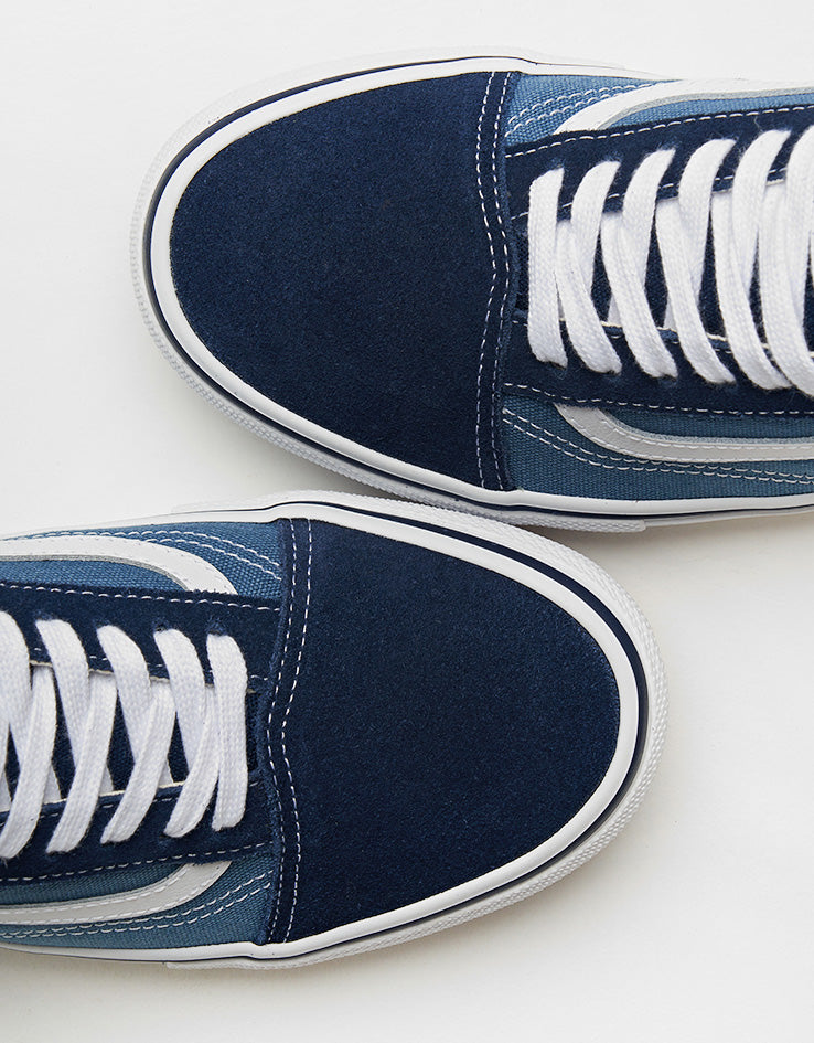 Vans Skate Old Skool Shoes - Navy/White