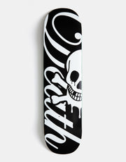 Death Script Skateboard Deck - Black/White