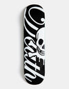 Death Script Skateboard Deck - Black/White