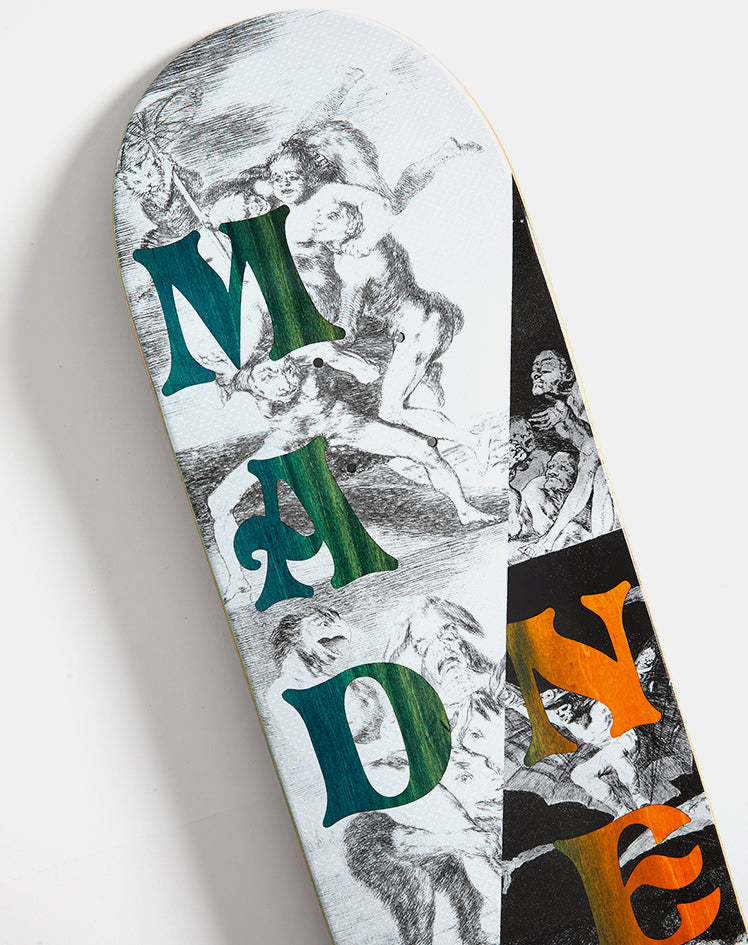 Madness Split Overlap R7 Skateboard Deck - 8"