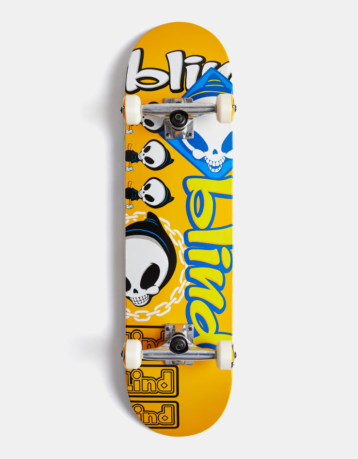 Blind Tantrum Orange Complete Skateboard - 8"