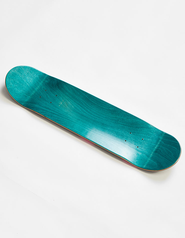 Enjoi Flocked Black HYB Skateboard Deck - 7.75"