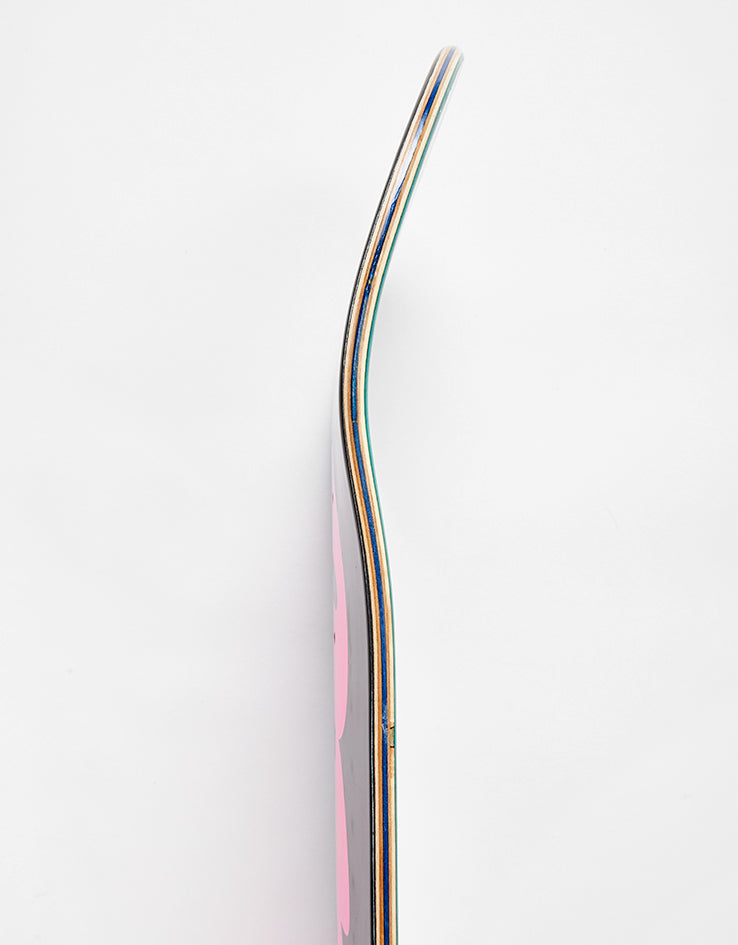 Enjoi Flocked Black HYB Skateboard Deck - 7.75"