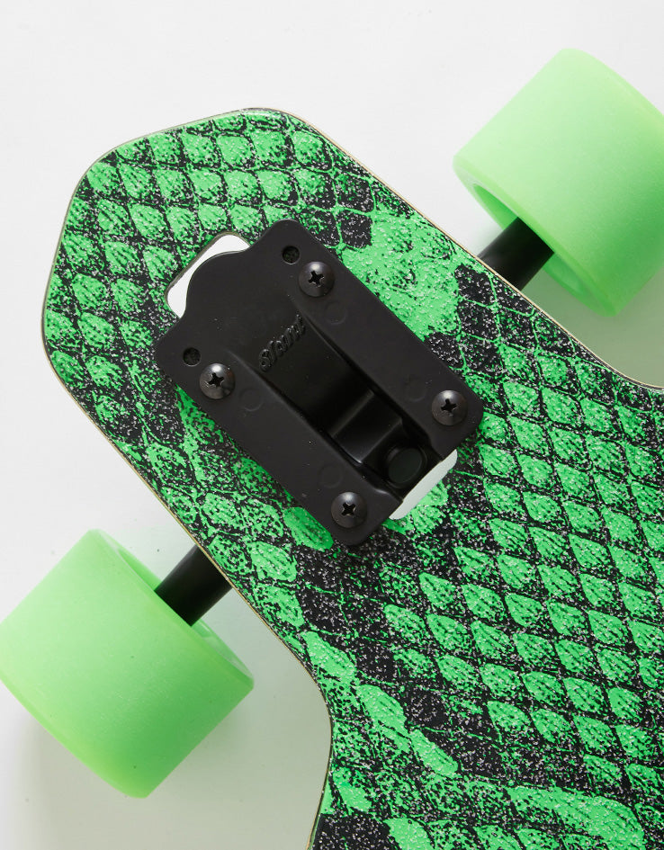 Dusters Channel Snakeskin Reverse Kingpin Longboard - 38" x 9.375"