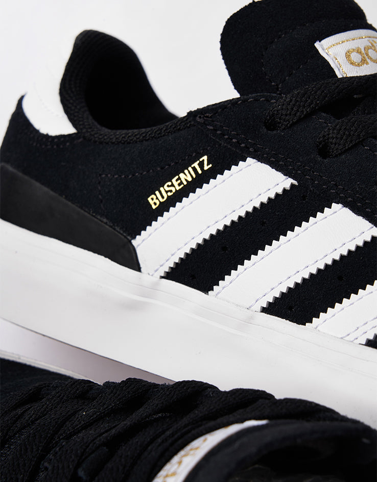 Adidas Busenitz Vulc II Skate Shoes - Core Black/White/Gum