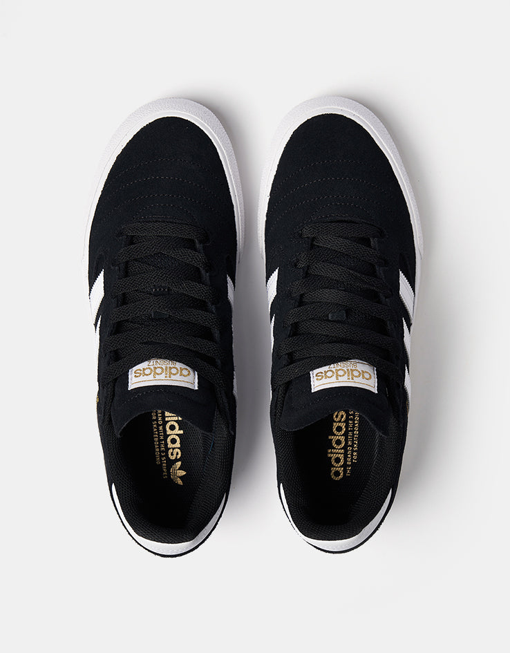 Adidas Busenitz Vulc II Skate Shoes - Core Black/White/Gum