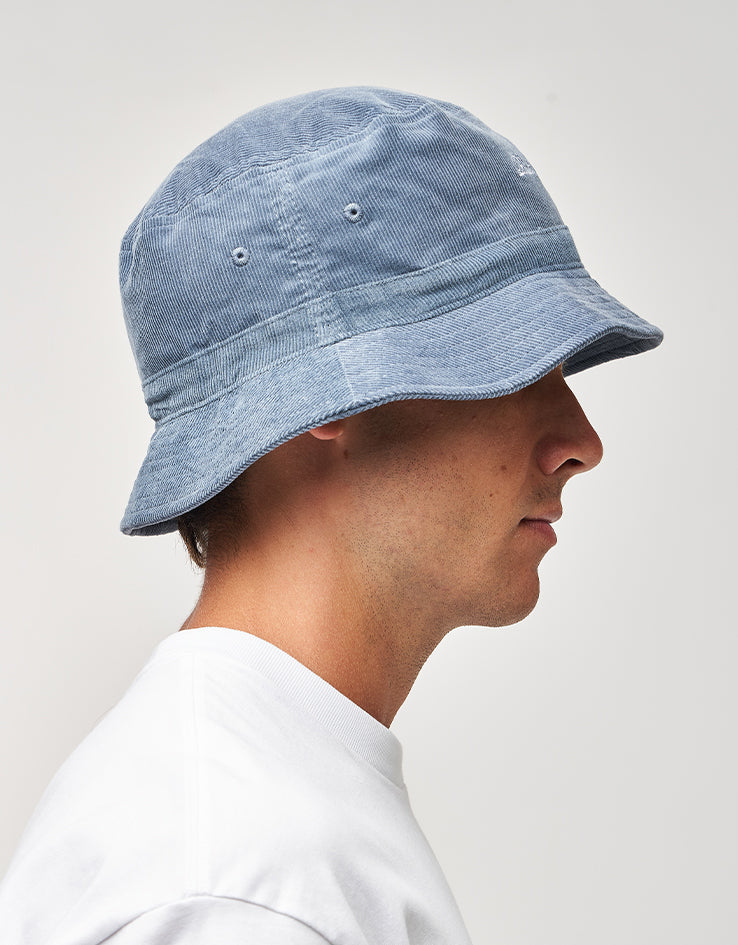 Route One Script Cord Bucket Hat - Air Force Blue